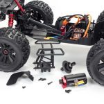 ARRMA KRATON 1/8 6S V5 4X4 BLX Speed Monster Truck with Spektrum Firma RTR (Red) - Image 19