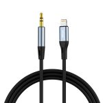 VFAN L05 Lightning to Mini Jack 3.5mm AUX Cable 1M (Gray)