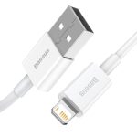 Baseus Καλώδιο USB σε Lightning Superior Series 2.4A 1m (Λευκό) - Image 3