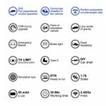 Turbo Racing 1/76 C62 DRIFT RC Car RTR (Green) - Image 6