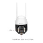 VStarcam CS68Q-X5 Ρομποτική IP PTZ κάμερα 4Mpixels, 5X Optical Zoom, Αδιάβροχη, ΜΕ ΗΧΟ, WiFi/Ethernet, MicroSD - Image 7