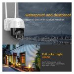 VStarcam CS68Q-X5 Ρομποτική IP PTZ κάμερα 4Mpixels, 5X Optical Zoom, Αδιάβροχη, ΜΕ ΗΧΟ, WiFi/Ethernet, MicroSD - Image 10