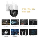 VStarcam CS68Q-X5 Ρομποτική IP PTZ κάμερα 4Mpixels, 5X Optical Zoom, Αδιάβροχη, ΜΕ ΗΧΟ, WiFi/Ethernet, MicroSD - Image 12