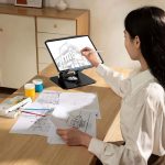 Wozinsky WRS-CPY84SB Aluminum Laptop Stand + Smartphone Stand - Black - Image 7