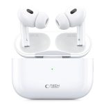 Tech-Protect UltraBoost Pro Wireless TWS Headphones - White - Image 2