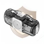 Wozinsky WF16-YCS 5000mAh 15W USB-C Mini Power Bank with Built-in USB-C Cable & Apple Watch Charger - White - Image 5