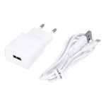 Maxlife MXTC-01 Charger 1x USB 2.1A + USB-C Cable White
