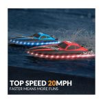 Volantex RC Vector 30 Brushed RTR Racing Boat (Black) - Image 12