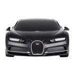 RASTAR R/C 1:24 Bugatti Chiron RC Car (Μαύρο) - Image 3