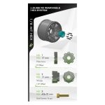 Louise Tires & Wheels ST-ROCKET 3,8" Sport MFT (Removable 17mm Hex 0" & 1/2" Offset) (2) - Image 6