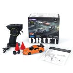 LIEBAO 1/43 RC Drift Race Car 4WD with Gyro RTR (Orange) - Image 2