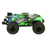 MANIAC Hyper GO Fury Brushed Truggy 1/16 4WD (Green/Blue) - Image 2