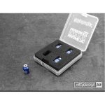 Bittydesign Body Post Magnetic Marker kit  1/10 & 1/12 Onroad - Blue