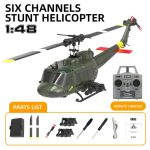 RC ERA C032 UH-1 HUEY One-Click Inverted Flight Helicopter (Military Green) - Image 3