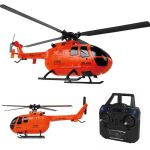 RC ERA C186 MAX BO105 Optical Flow Positioning RC Helicopter - RTF (Orange) - Image 3