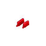 Turbo Racing Red Plastic Cement Barrier (50pcs) - Image 2