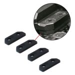 Ultimate Racing Rubber Anti-Vibration Servo Spacers (4pcs)