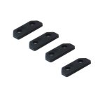 Ultimate Racing Rubber Anti-Vibration Servo Spacers (4pcs) - Image 2
